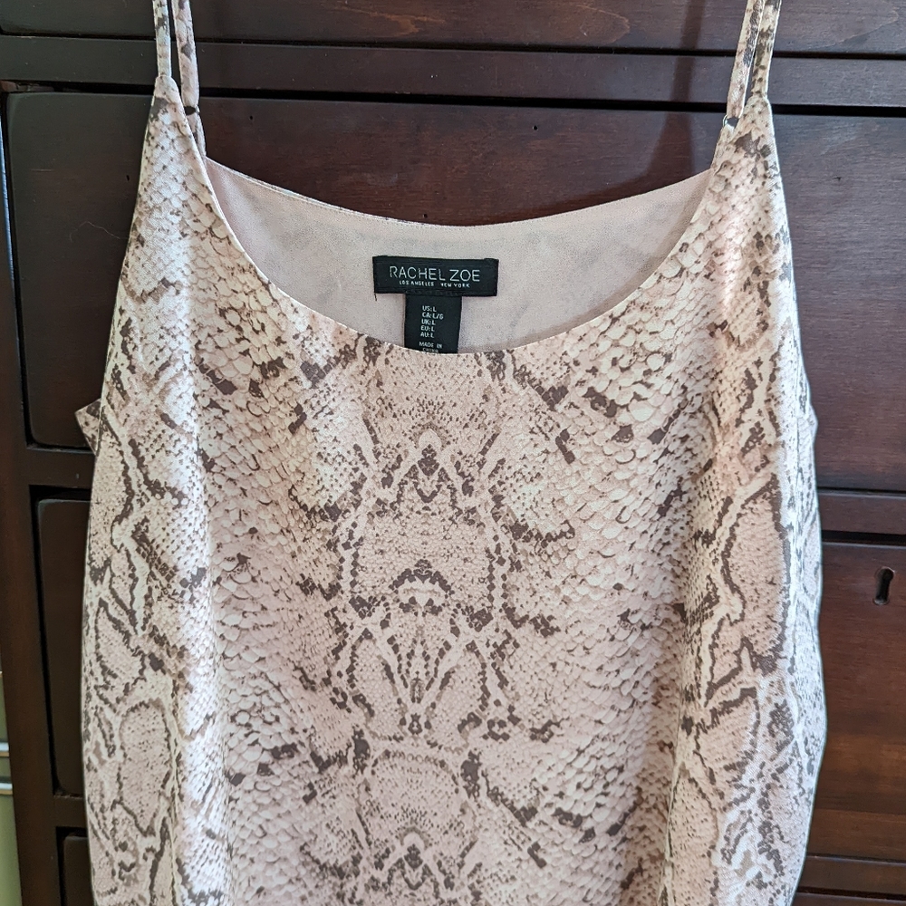 Rachel Zoe tank with adjustable straps
